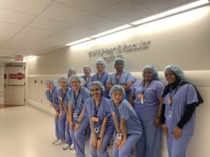 Student volunteers continue ‘candy striper’ legacy at WVU Hospitals, prepare for a future in medicine